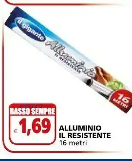 Il Gigante Carta stagnola offerta