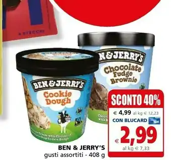 Il Gigante Ben & jerry's Gelato offerta