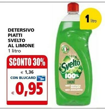 Il Gigante Svelto Detersivo piatti offerta