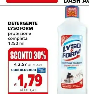 Il Gigante Lysoform Pulizia pavimenti offerta
