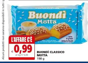 Il Gigante Motta Buondì offerta