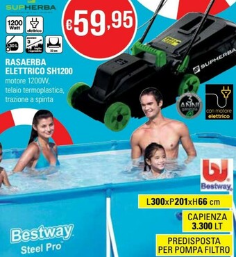 La Prealpina Bestway Piscine da giardino offerta
