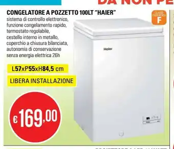 Haier Congelatori a pozzetto