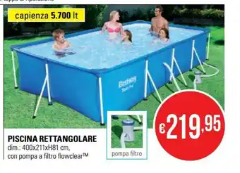 La Prealpina Piscine da giardino offerta