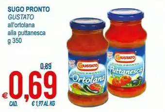 MD Discount Gustato Sugo Pronto All'Ortolana 350 G(ml) offerta