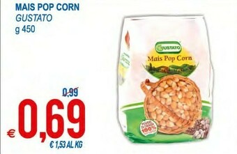 MD Discount Gustato Mais Pop Corn offerta