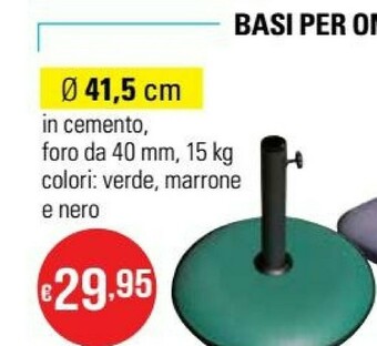 La Prealpina Ombrelloni da giardino offerta
