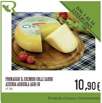 Conad City Azienda Agricola Agri-in Formaggio Il Cremoso Colli Sabini offerta