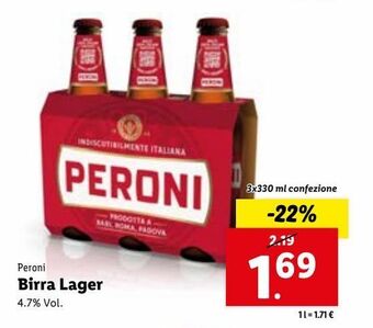 Lidl Birra lager offerta