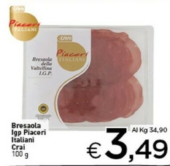 Crai Valtellina Bresaola offerta