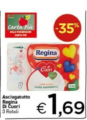 Crai Regina Rotoli di carta offerta