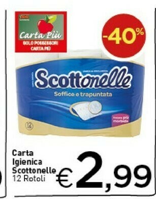 Crai Carta igienica offerta
