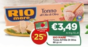 Crai Rio Mare Tonno Rio mare offerta