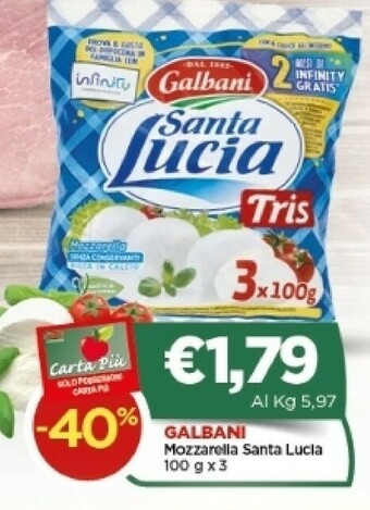 Crai Galbani Mozzarella offerta