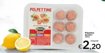 Crai Amadori Polpette offerta