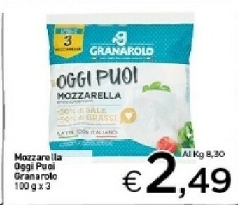 Crai Granarolo Mozzarella offerta