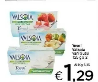 Crai Valsoia Yogurt offerta