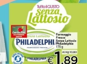 Crai Philadelphia Formaggio spalmabile offerta