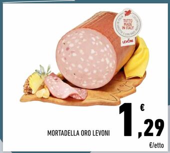 Conad Mortadella oro levoni offerta