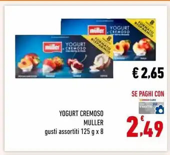 Conad Yogurt cremoso muller offerta