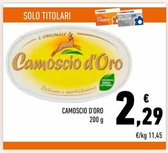 Conad Camoscio d'oro offerta