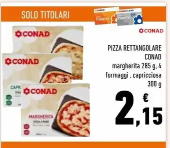 Conad Pizza rettangolare conad offerta