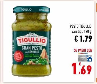 Conad Pesto tigullio offerta