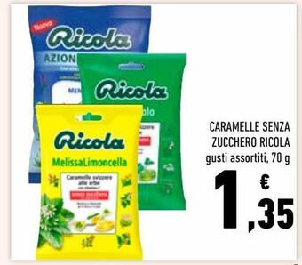 Caramelle senza zucchero ricola