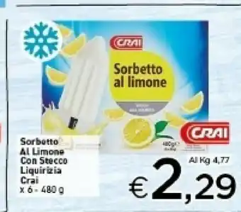 Crai Sorbetto offerta