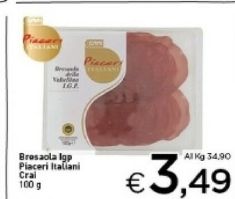 Crai Bresaola offerta