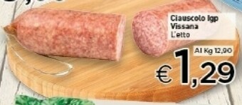 Crai Salame offerta