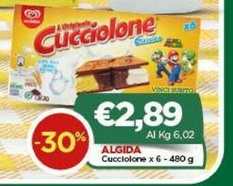 Crai Algida Cucciolone offerta