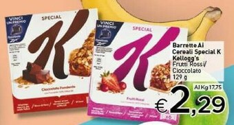 Crai Kelloggs Cereali offerta