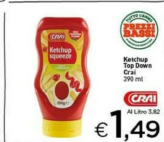 Crai Ketchup offerta