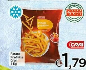Crai Patatine offerta