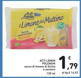 Conad Polenghi Succo di limone offerta