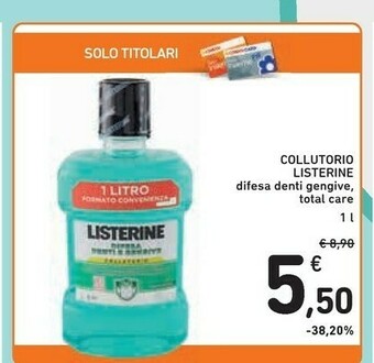 Listerine Colluttorio