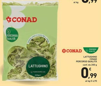 Conad Conad Lattughino Percorso Qualita offerta