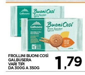 Despar Galbusera Biscotti offerta