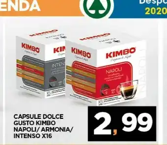 Despar Kimbo Cialde caffè offerta