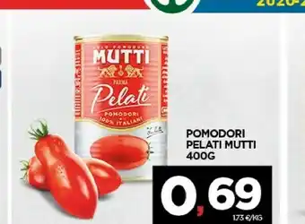 Despar Mutti Pomodori pelati offerta
