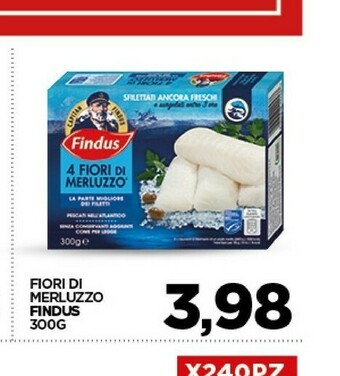 Despar Findus Filetti di merluzzo offerta