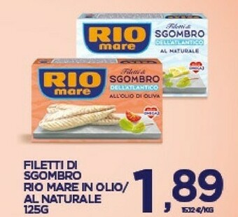 Rio Mare Filetti di sgombro