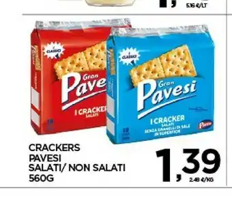 Despar Pavesi Crackers offerta