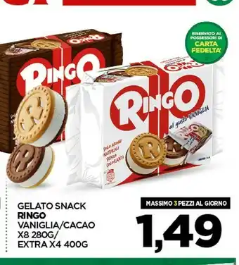 Despar Ringo Gelato offerta