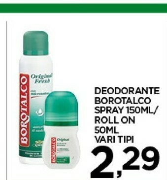 Despar Borotalco Deodorante offerta