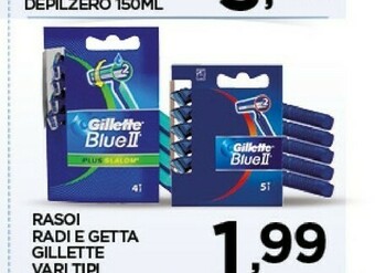 Despar Gillette Rasoio offerta