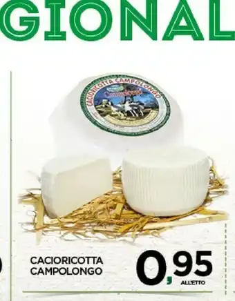 Despar Campolongo Caciotta offerta