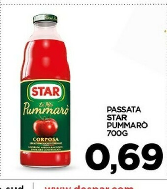 Despar Star Passata di pomodoro offerta