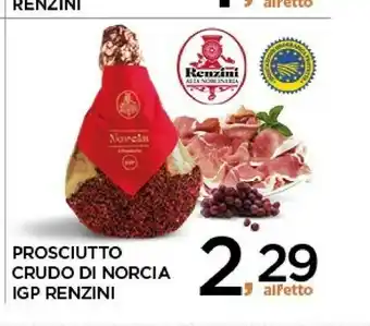 Interspar Renzini Prosciutto crudo offerta